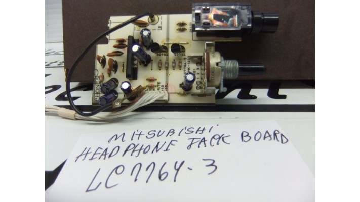 Mitsubishi LC7764-3 headphone jack board 